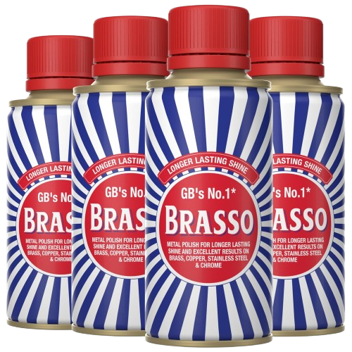 Brasso 175 Liquid 175 ml Metal Polish (Pack of 4)